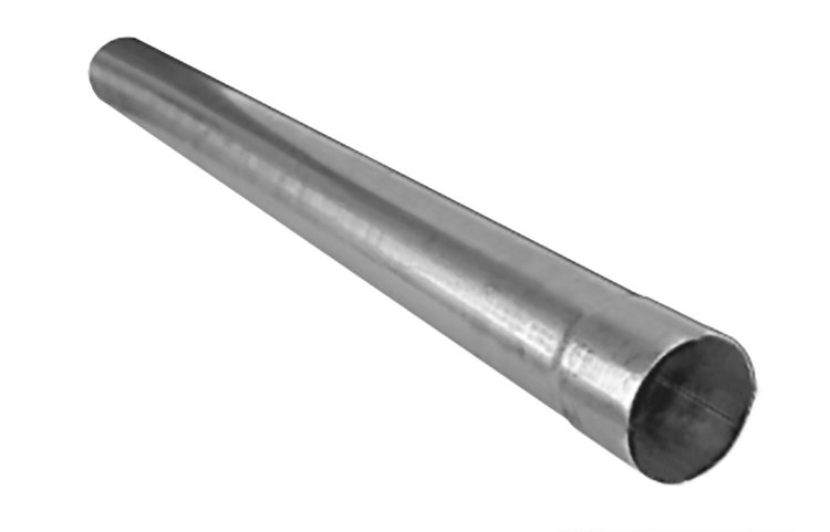 48749 Prebent Exhaust Pipe; 2008-2016 Ford F-250 Super Duty, 2008-2016 Ford F-350 Super Duty