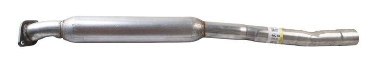 48760 Prebent Exhaust Pipe; 2013-2016 Ford Fusion
