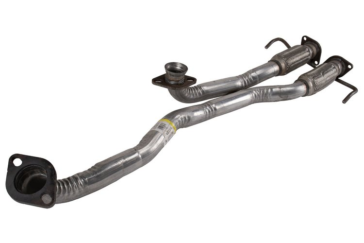 48766 Prebent Exhaust Pipe; 2011-2014 Ford Edge Front, 2011-2015 Lincoln MKX Front