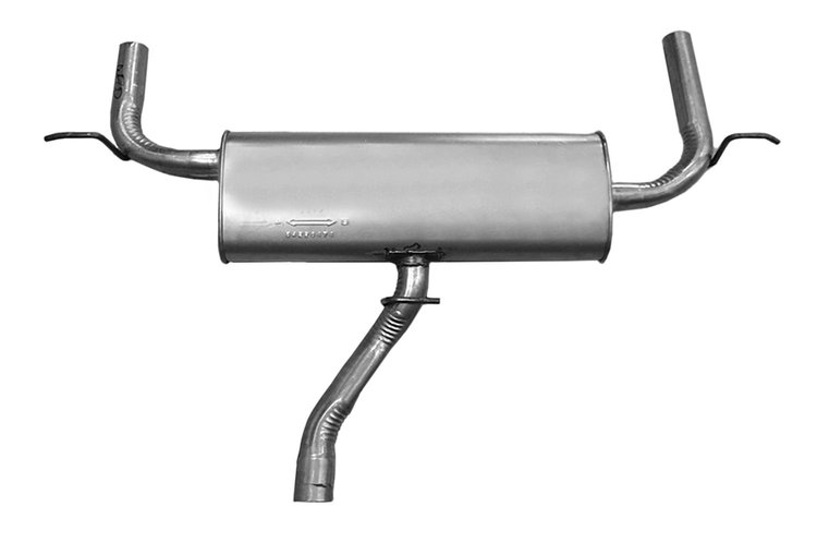 50019 Exhaust Muffler Assembly; 2011-2014 Ford Edge