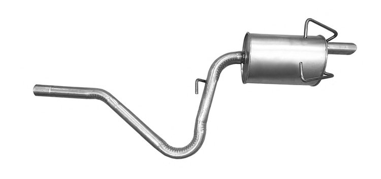 50024 Exhaust Muffler Assembly; 2009-2020 Dodge Journey