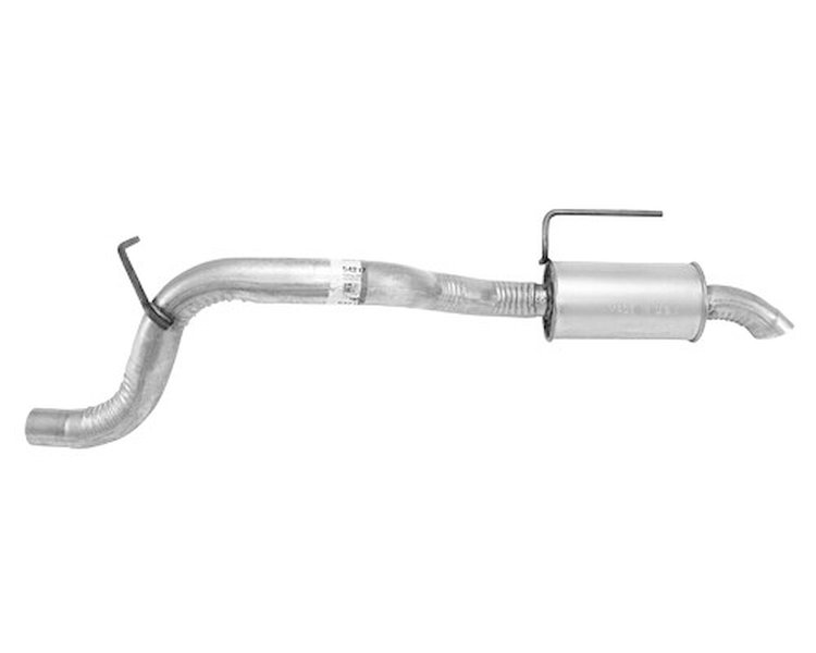 54217 Exhaust Tail Pipe; 2008-2012 Jeep Liberty, 2007-2011 Dodge Nitro
