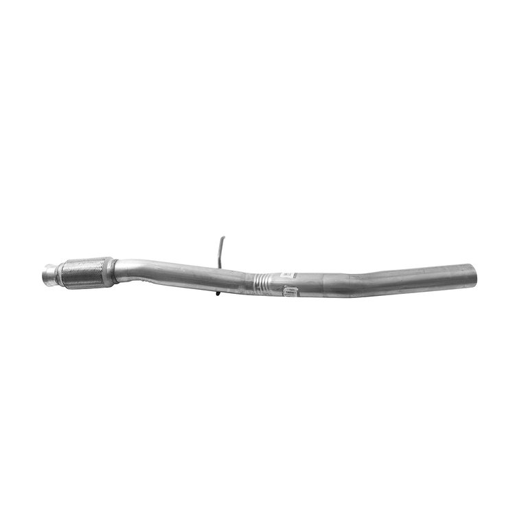 58001 Prebent Exhaust Pipe; 2014-2018 Chevrolet Silverado 1500, 2014-2018 GMC Sierra 1500