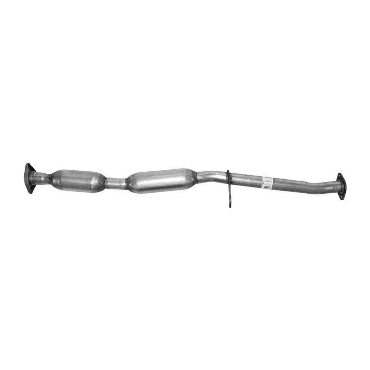 58474 Prebent Exhaust Pipe; 2003-2005 Subaru Forester Center, 2002-2005 Subaru Impreza Center