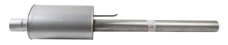 58483 Prebent Exhaust Pipe; 2006-2008 Dodge Ram 1500