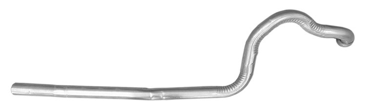 58566 Prebent Exhaust Pipe; 2011-2014 Ford Mustang Right