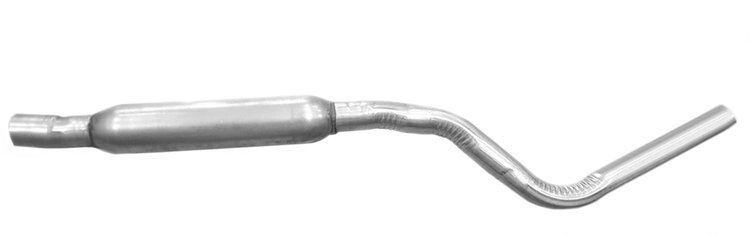 58591 Prebent Exhaust Pipe; 2014-2018 Jeep Cherokee Rear