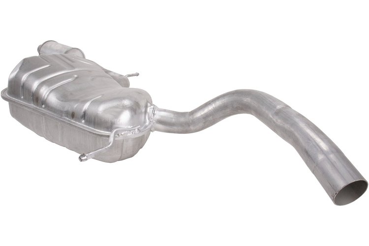 60011 Exhaust Muffler Assembly; 2011-2013 Volkswagen Jetta Front