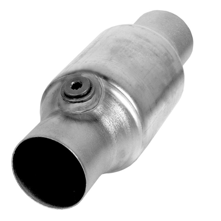608395 Federal/EPA Catalytic Converter - Universal OBDII; 2.25 in. ID Neck Inlet; 10.500 In. OAL; 1-Port