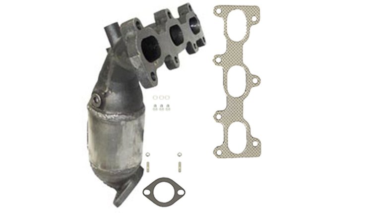 641158 Federal/EPA Catalytic Converter - Direct Fit w/ Integrated Manifold; Fits Select Hyundai/Kia