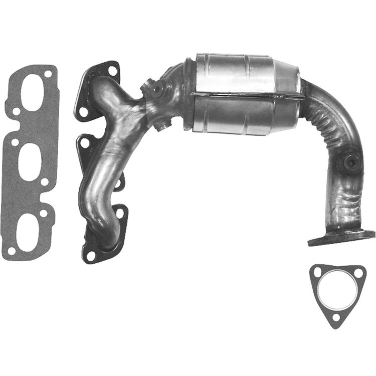 641205 Federal/EPA Catalytic Converter - Direct Fit w/ Integrated Manifold; Fits Select Mazda