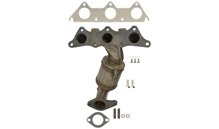 641222 Federal/EPA Catalytic Converter - Direct Fit w/ Integrated Manifold; Fits Select Mitsubishi