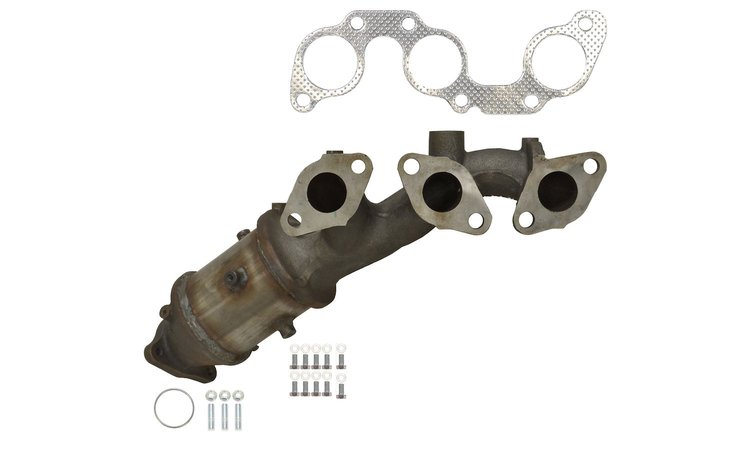 641244 Federal/EPA Catalytic Converter - Direct Fit w/ Integrated Manifold; Fits Select Nissan