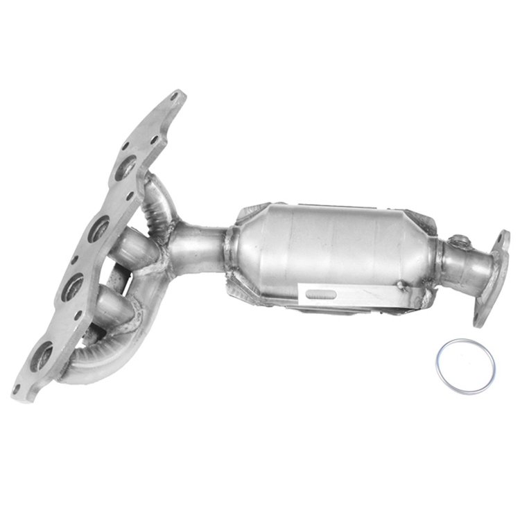 641247 Federal/EPA Catalytic Converter - Direct Fit w/ Integrated Manifold; 2005-2007 Ford Focus, Focus Front