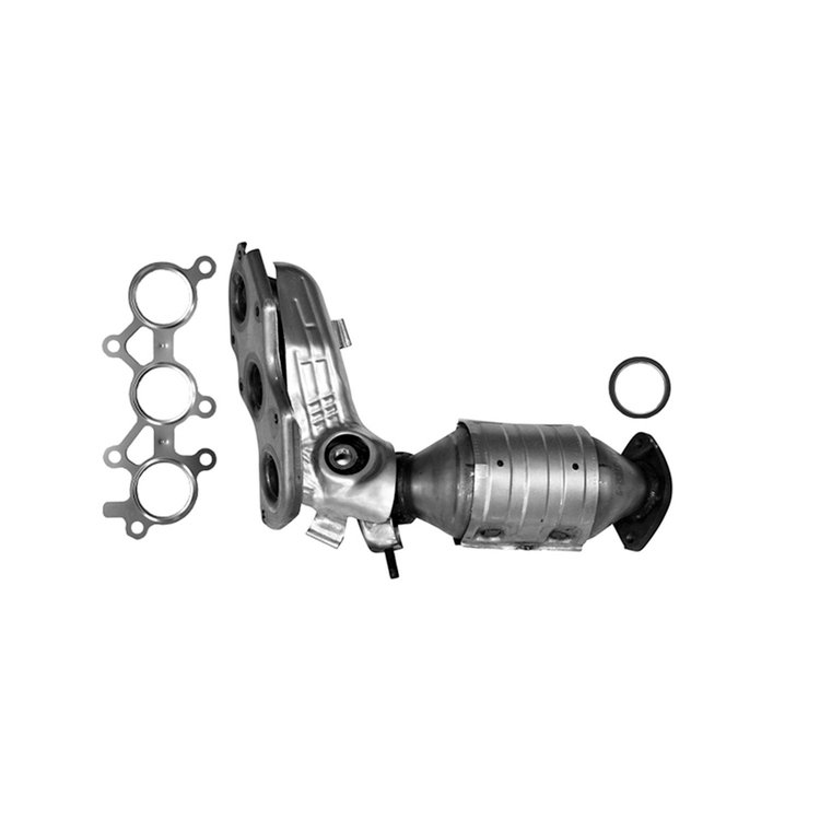 641296 Federal/EPA Catalytic Converter - Direct Fit w/ Integrated Manifold; Fits Select Toyota