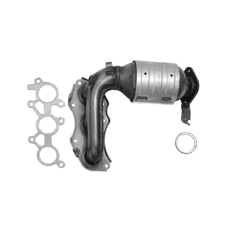 641297 Federal/EPA Catalytic Converter - Direct Fit w/ Integrated Manifold; Fits Select Toyota