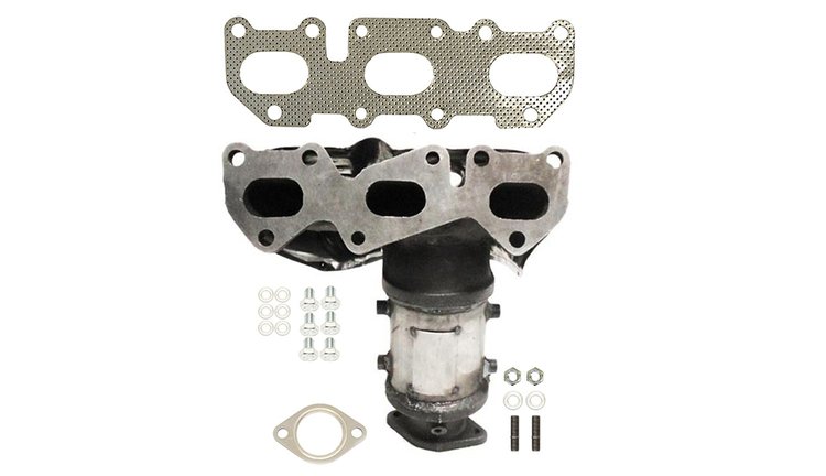641311 Federal/EPA Catalytic Converter - Direct Fit w/ Integrated Manifold; Fits Select Kia/Hyundai