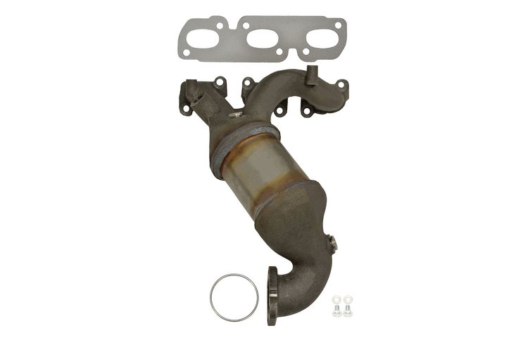 641328 Federal/EPA Catalytic Converter - Direct Fit w/ Integrated Manifold; Fits Select Ford/Mercury/Lincoln