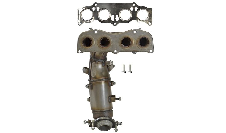 641342 Federal/EPA Catalytic Converter - Direct Fit w/ Integrated Manifold; Fits Select Toyota/Scion
