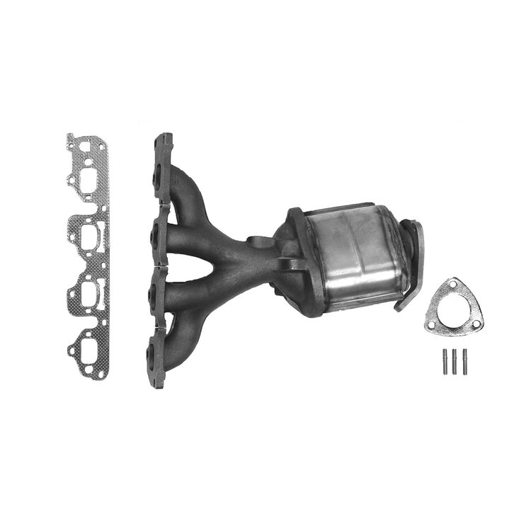 641343 Federal/EPA Catalytic Converter - Direct Fit w/ Integrated Manifold; Fits Select Chevrolet/Pontiac