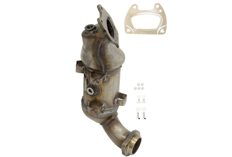641383 Federal/EPA Catalytic Converter - Direct Fit w/ Integrated Manifold; Fits Select Dodge/Chrysler