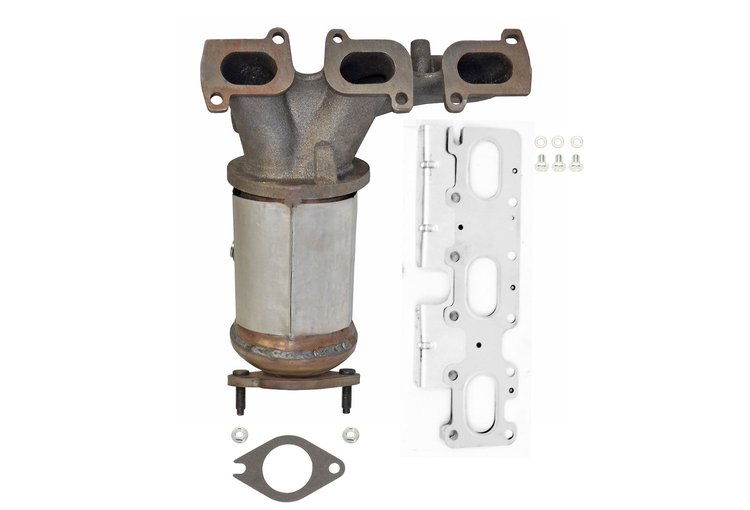 641388 Federal/EPA Catalytic Converter - Direct Fit w/ Integrated Manifold; Fits Select Ford/Lincoln