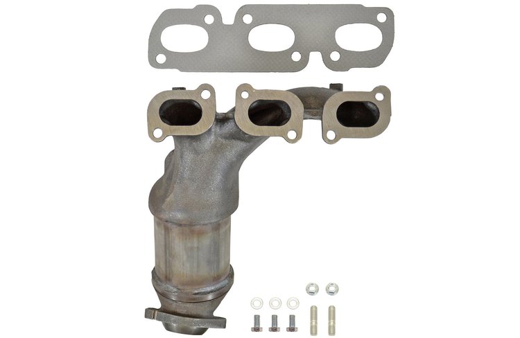 641391 Federal/EPA Catalytic Converter - Direct Fit w/ Integrated Manifold; Fits Select Ford/Mercury/Mazda