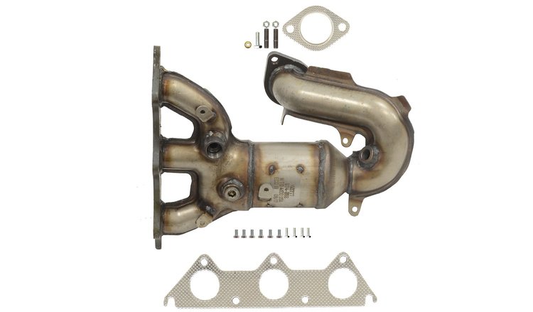 641398 Federal/EPA Catalytic Converter - Direct Fit w/ Integrated Manifold; Fits Select Mitsubishi