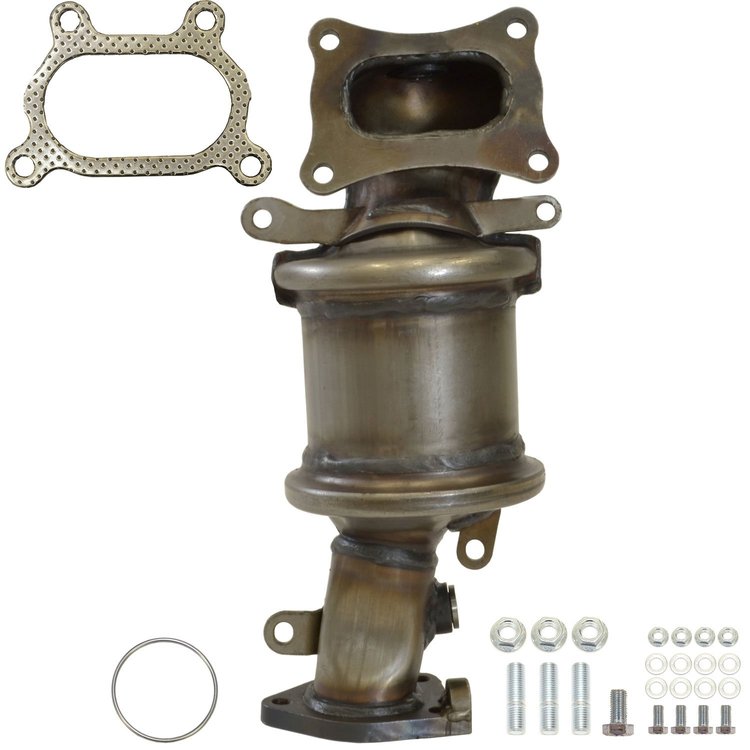 641413 Federal/EPA Catalytic Converter - Direct Fit w/ Integrated Manifold; Fits Select Honda/Acura