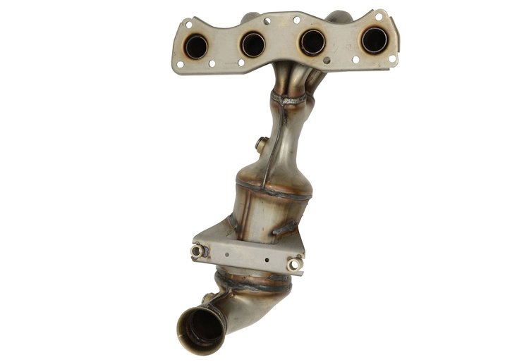641420 Federal/EPA Catalytic Converter - Direct Fit w/ Integrated Manifold; 2007-2015 Mini Cooper Front