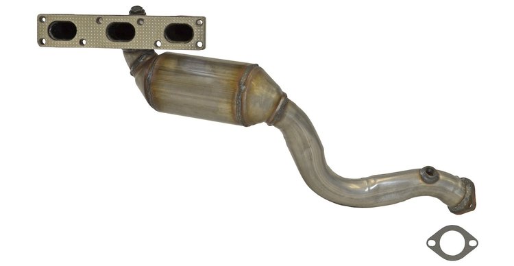 641437 Federal/EPA Catalytic Converter - Direct Fit w/ Integrated Manifold; Fits Select BMW
