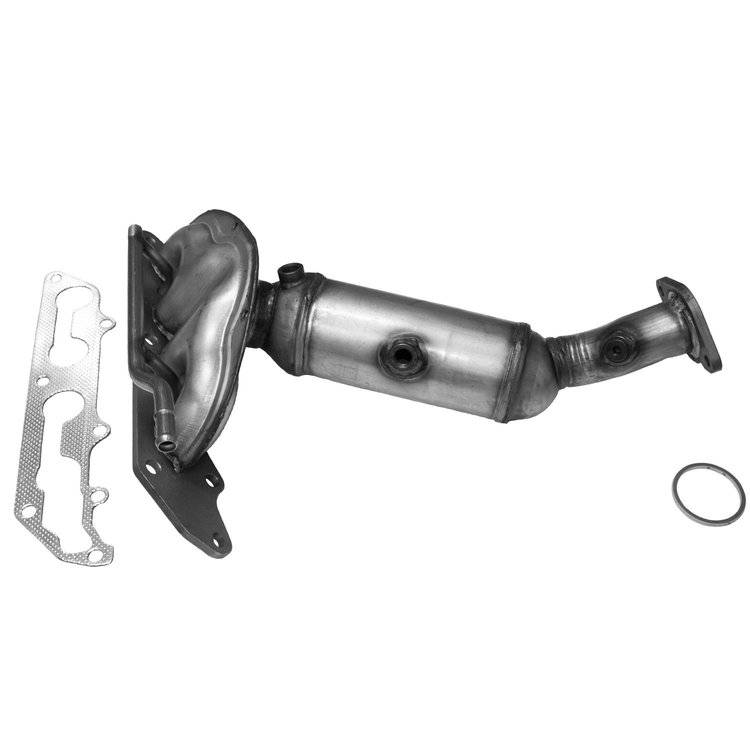 641451 Federal/EPA Catalytic Converter - Direct Fit w/ Integrated Manifold; Fits Select Ford/Mercury