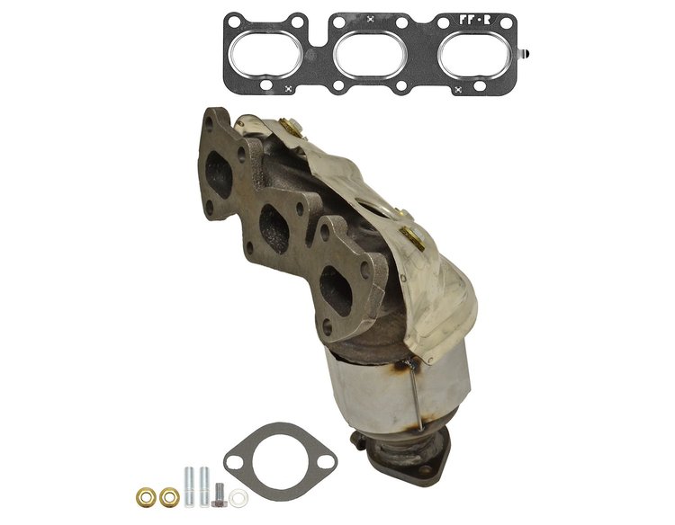641475 Federal/EPA Catalytic Converter - Direct Fit w/ Integrated Manifold; Fits Select Kia/Hyundai