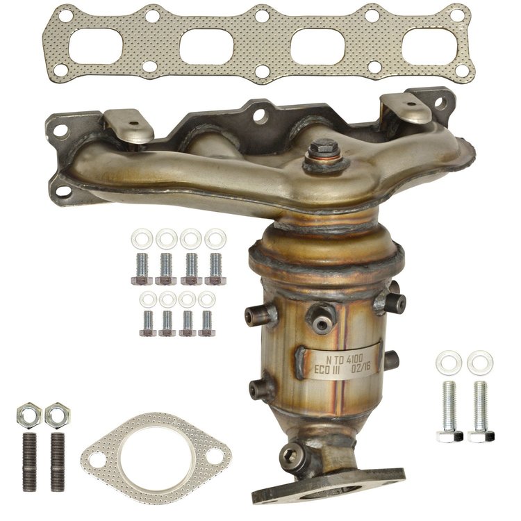 641484 Federal/EPA Catalytic Converter - Direct Fit w/ Integrated Manifold; Fits Select Hyundai/Kia