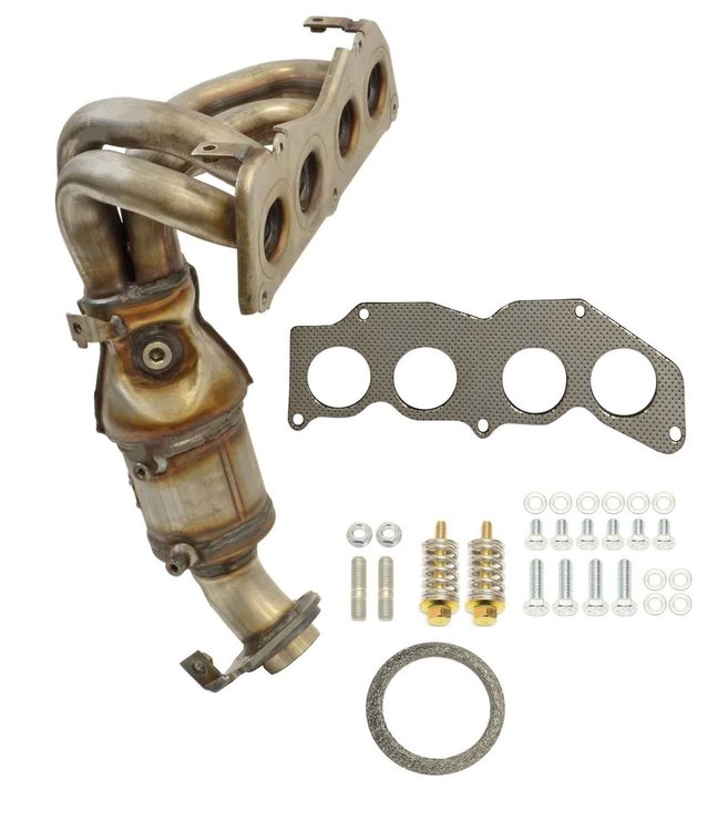 641489 Federal/EPA Catalytic Converter - Direct Fit w/ Integrated Manifold; Fits Select Toyota