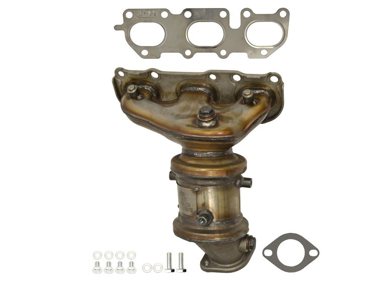 641496 Federal/EPA Catalytic Converter - Direct Fit w/ Integrated Manifold; Fits Select Kia/Hyundai