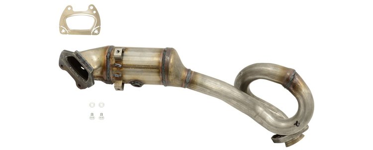 641511 Federal/EPA Catalytic Converter - Direct Fit; 2012-2017 Jeep Wrangler Left, 2018 Jeep Wrangler JK Left