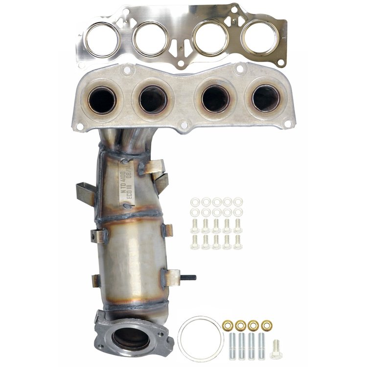 641518 Federal/EPA Catalytic Converter - Direct Fit w/ Integrated Manifold; Fits Select Toyota