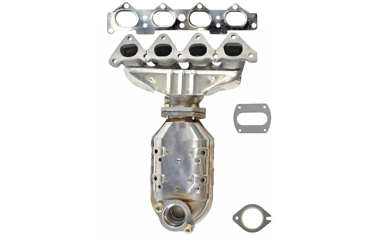 641526 Federal/EPA Catalytic Converter - Direct Fit w/ Integrated Manifold; Fits Select Hyundai