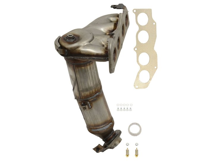641535 Federal/EPA Catalytic Converter - Direct Fit w/ Integrated Manifold; Fits Select Toyota