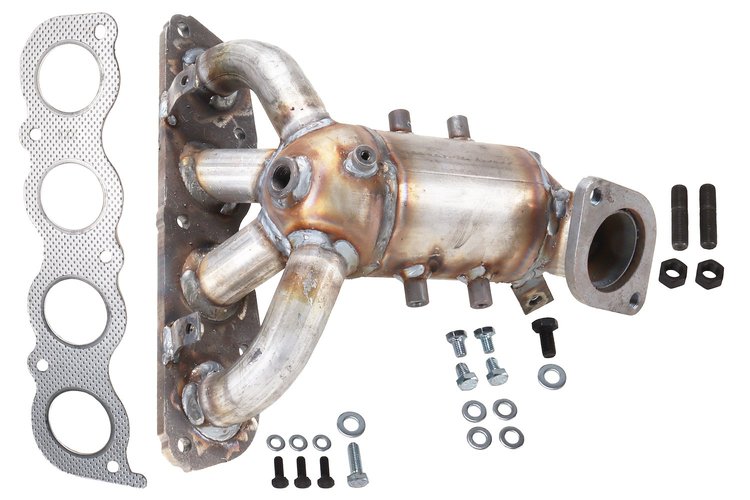 641542 Federal/EPA Catalytic Converter - Direct Fit w/ Integrated Manifold; Fits Select Hyundai/Kia