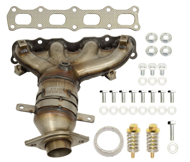 641551 Federal/EPA Catalytic Converter - Direct Fit w/ Integrated Manifold; Fits Select Mitsubishi