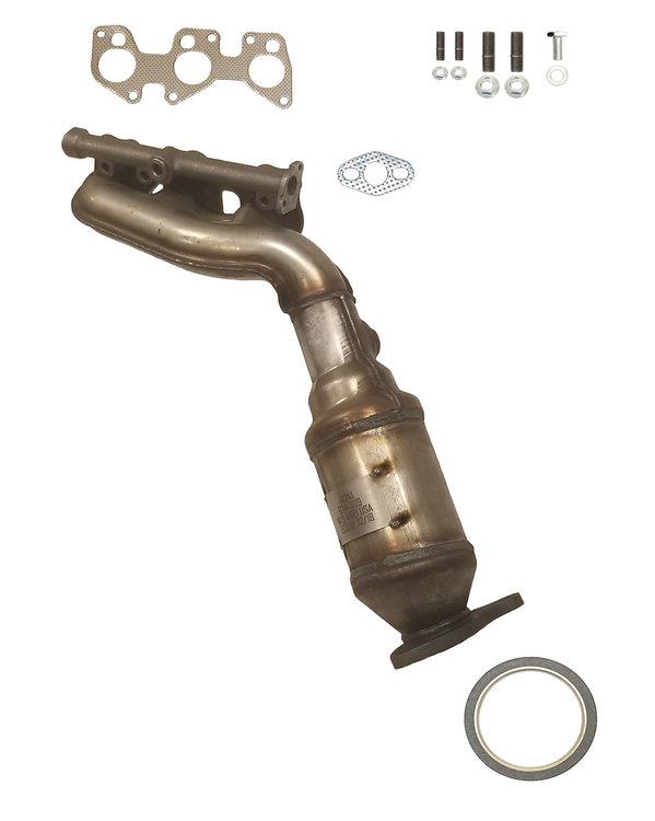 641580 Federal/EPA Catalytic Converter - Direct Fit w/ Integrated Manifold; Fits Select Toyota