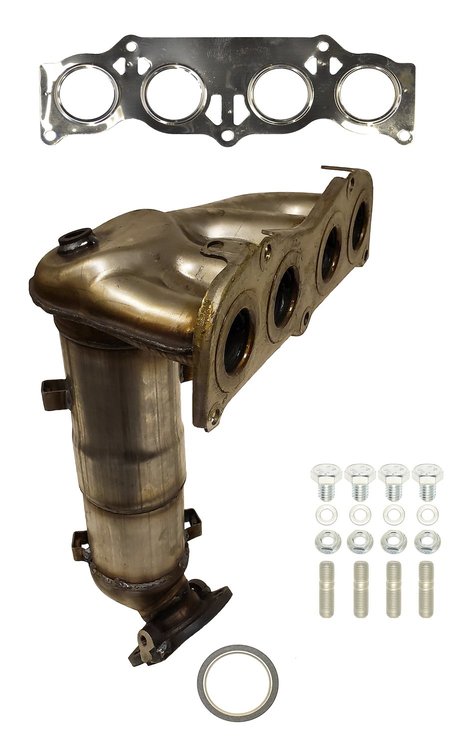 641588 Federal/EPA Catalytic Converter - Direct Fit w/ Integrated Manifold; 2007-2011 Toyota Camry Front