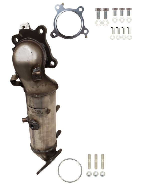 641595 Federal/EPA Catalytic Converter - Direct Fit; 2016-2022 Honda CR-V Front, Civic, Civic Front