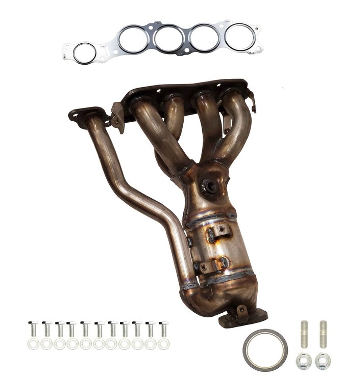 641597 Federal/EPA Catalytic Converter - Direct Fit w/ Integrated Manifold; Fits Select Toyota