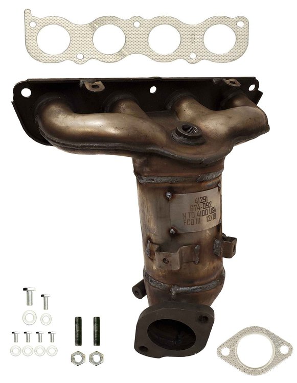 641603 Federal/EPA Catalytic Converter - Direct Fit w/ Integrated Manifold; Fits Select Hyundai/Kia