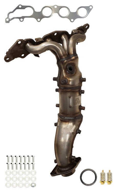 641608 Federal/EPA Catalytic Converter - Direct Fit w/ Integrated Manifold; 2009-2013 Mazda 6 Front
