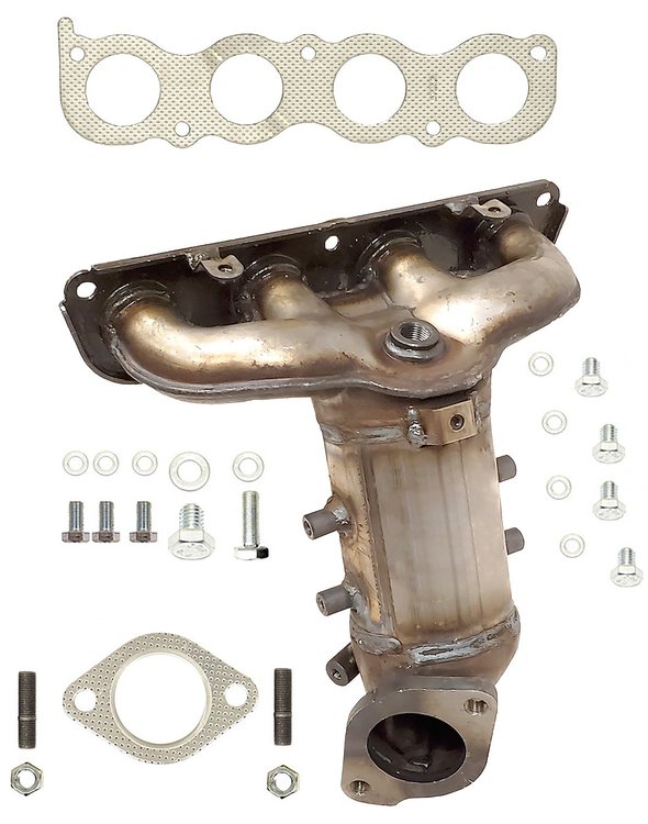 641618 Federal/EPA Catalytic Converter - Direct Fit w/ Integrated Manifold; Fits Select Hyundai/Kia