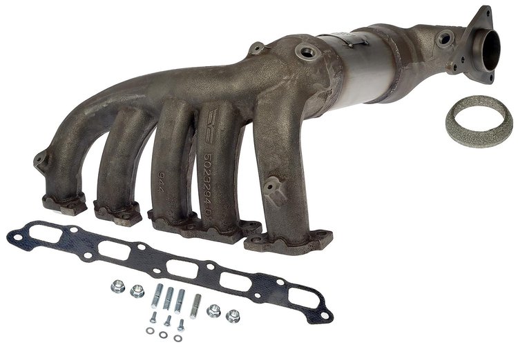 641620 Federal/EPA Catalytic Converter - Direct Fit w/ Integrated Manifold; Fits Select Hummer